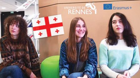 თსუ სტუდენტების ფრანგული ისტორია „რენი 1“-ის უნივერსიტეტში